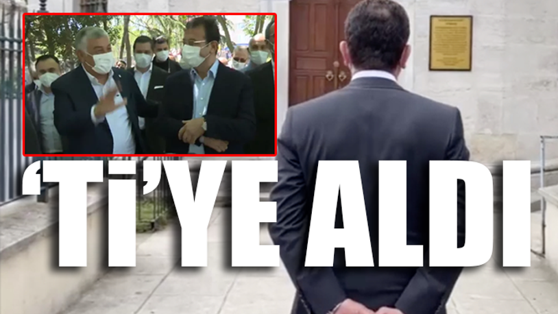 İmamoğlu: Bak elin arkada geziyorsun