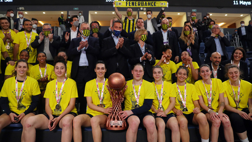 Kadınlar Basketbol Süper Ligi'nde şampiyon Fenerbahçe Öznur Kablo oldu