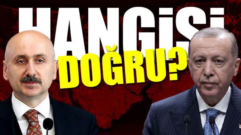 Kanal İstanbul'un maliyeti hakkında iki farklı açıklama