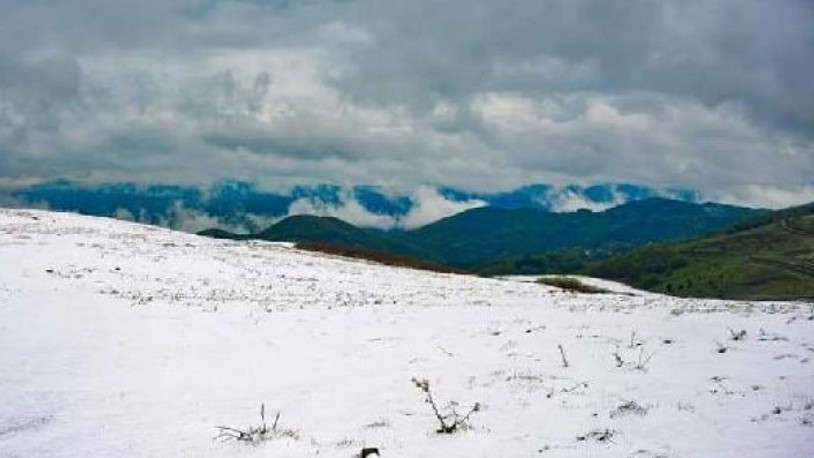 Karadeniz'e mayıs ayında kar sürprizi