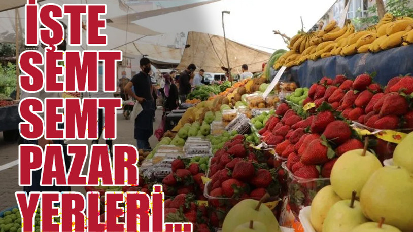 Pazarlar ne zaman kapanacak?