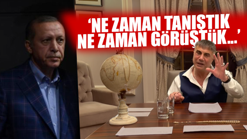 Sedat Peker'den Erdoğan'a: Bir sonraki videoda helalleşeceğiz abi