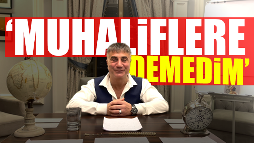 Sedat Peker'den 'Oluk oluk kanlarınızı akıtacağım' açıklaması