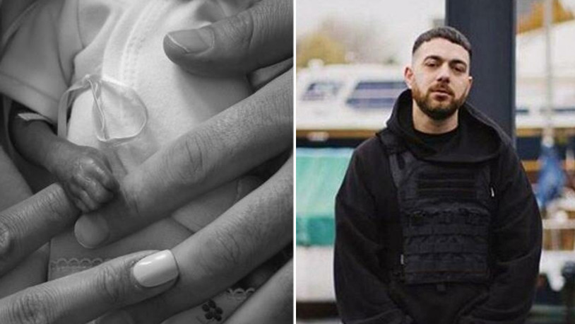 Ünlü rapçi Murda'nın yeni doğan kızı Ayla, hayatını kaybetti