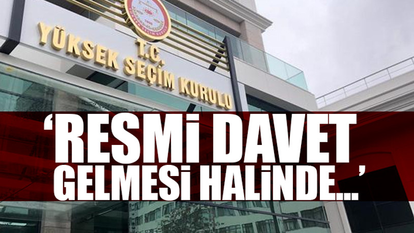 YSK'dan flaş Venezuela açıklaması