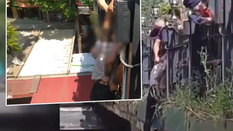 Bursa'da intihar girişimi: Vatandaş ve polis engelledi