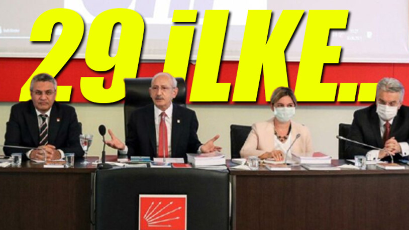 CHP, Güçlendirilmiş Parlamenter Sistem için ilkeleri açıkladı