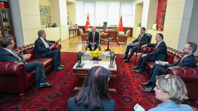 CHP lideri Kılıçdaroğlu, TÜSİAD heyetini kabul etti