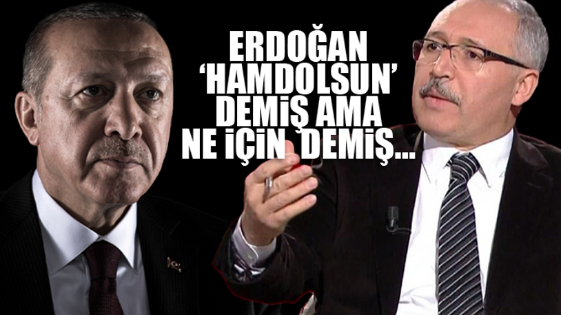 Erdoğan'ı düzeltmek Abdulkadir Selvi'ye mi kaldı?