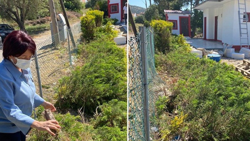 İzmir Karaburun'da CHP'li belediyenin tesislerine saldırı