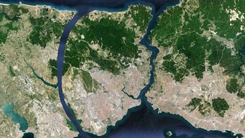 Kanal İstanbul’da temelin atılacağı nokta görüntülendi