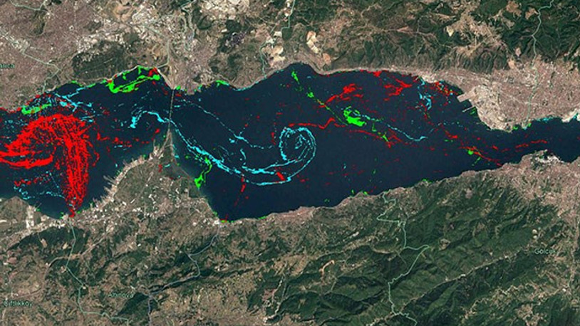 Marmara Denizi'ndeki müsilajın yoğunluk haritası çıkarıldı