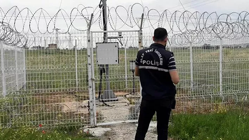 Meteoroloji gözlem istasyonunun kablolarını çaldılar