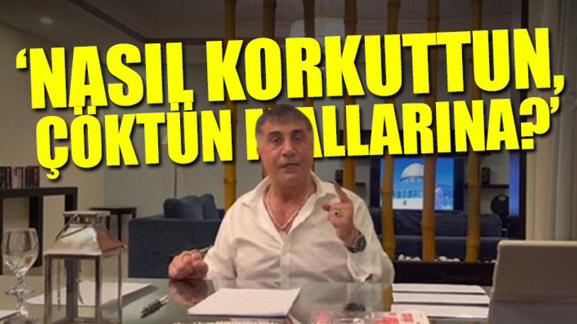 Sedat Peker'den Süleyman Soylu hakkında flaş iddialar
