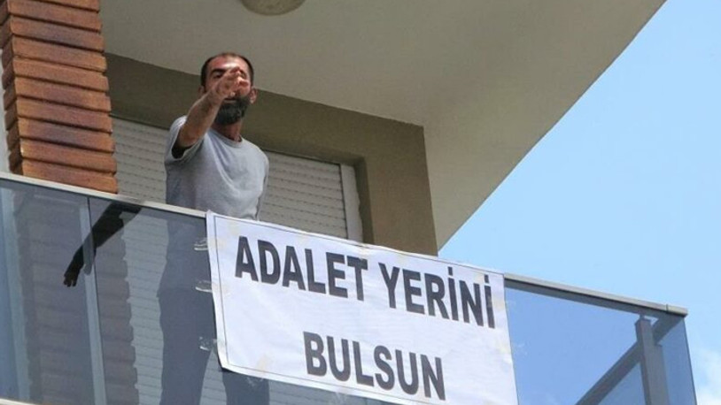 Tehdit edildiğini iddia edip kendini eve kilitledi