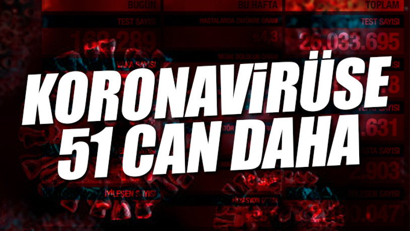 Türkiye'nin son koronavirüs tablosu açıklandı