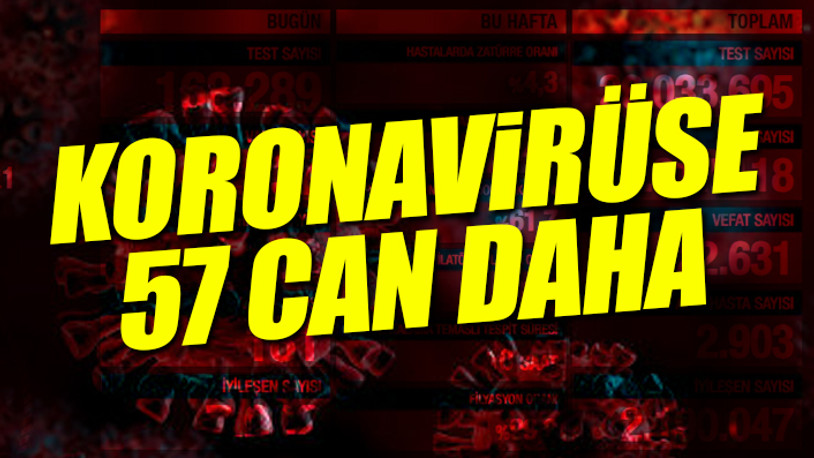 Türkiye'nin son koronavirüs tablosu açıklandı