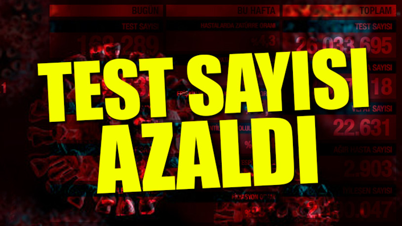 Türkiye'nin son koronavirüs tablosu açıklandı