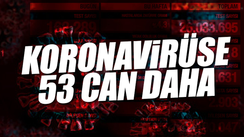 Türkiye'nin son koronavirüs tablosu açıklandı