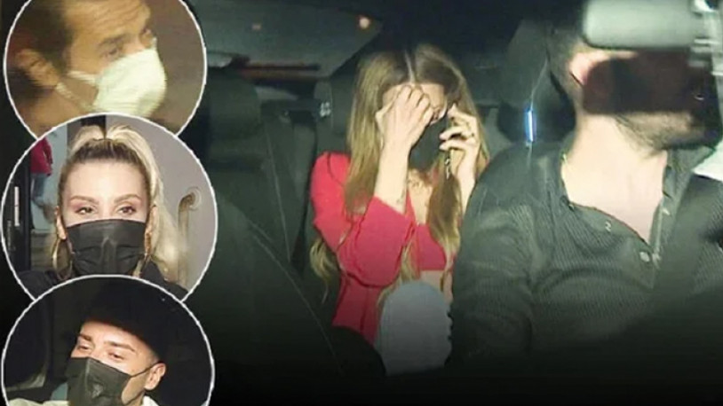 Ünlü isimlerin partisine polis baskını