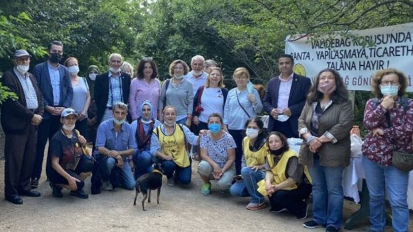 Validebağ Korusu’nda nöbet eylemi