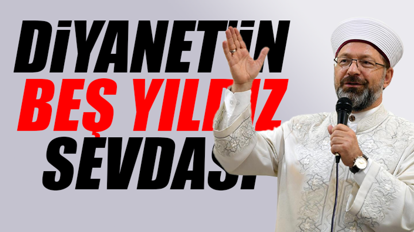 Vatandaş 'şatafattan' kaçınsın, Diyanet lüks otelde konaklasın