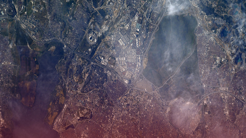 ABD'li astronot, İstanbul'un uzaydan çekilmiş fotoğraflarını paylaştı