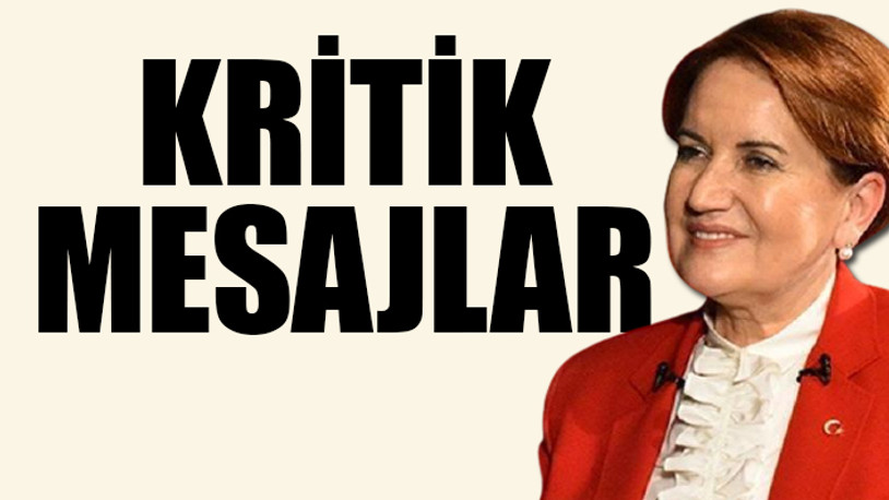 Akşener'den Kılıçdaroğlu'nun cumhurbaşkanlığı adaylığıyla ilgili flaş açıklama