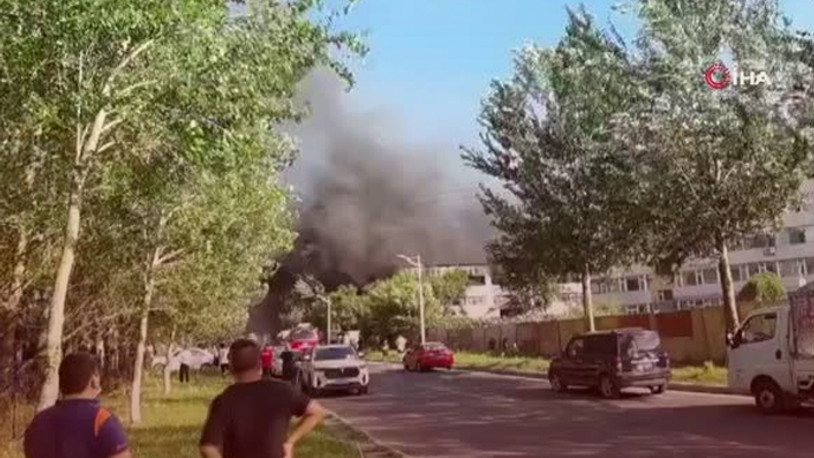 Çin'de depoda yangın: En az 14 ölü