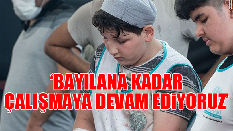 Dinci vakıf çocuklara kurban eti kestirdi