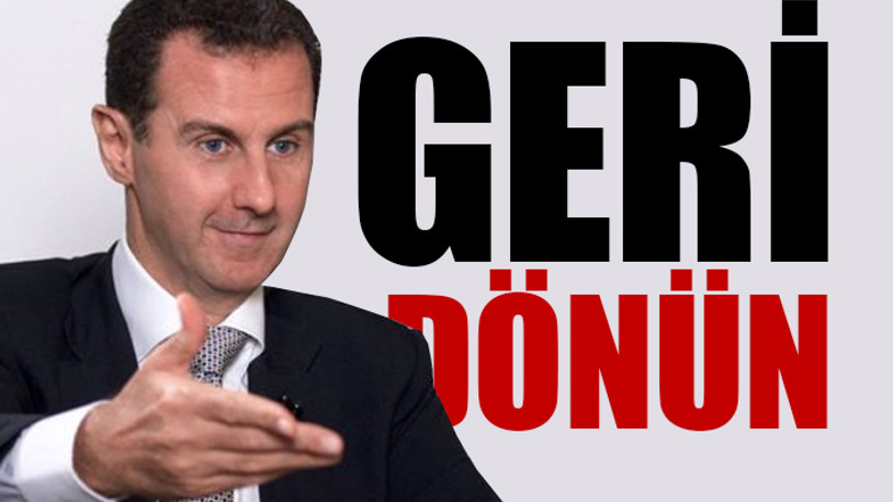 Esad'dan Suriyelilere yeni çağrı...