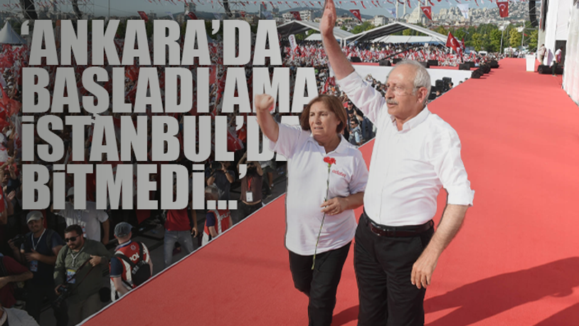 Kılıçdaroğlu'ndan 'Adalet Mitingi' paylaşımı