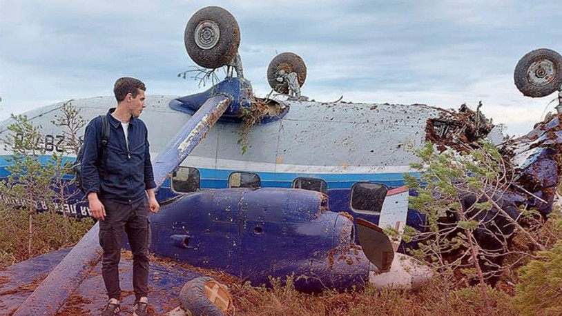 Rusya'da radardan kaybolan uçağın görüntüleri ortaya çıktı