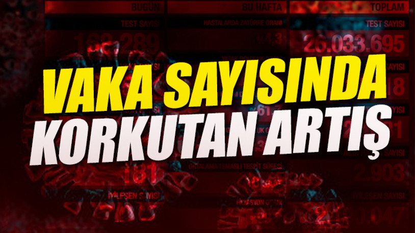 Türkiye'nin son koronavirüs tablosu açıklandı