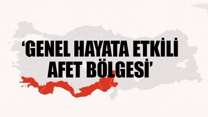 Yangından etkilenen 5 il için kritik karar