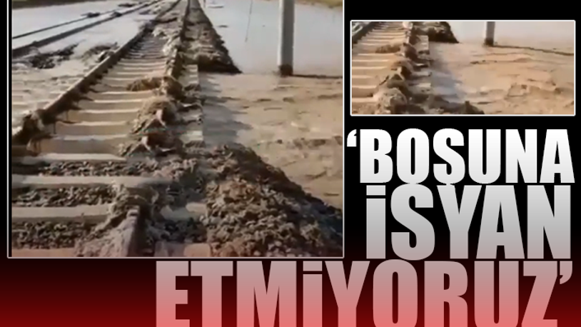 YHT hattında korkunç görüntüler