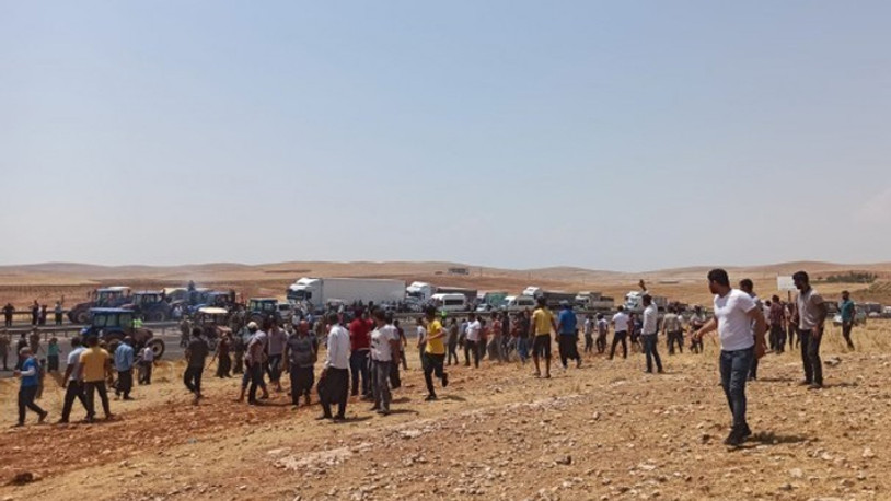 'AK Parti istifa' dedikleri için gözaltına alınan çiftçiler serbest bırakıldı 