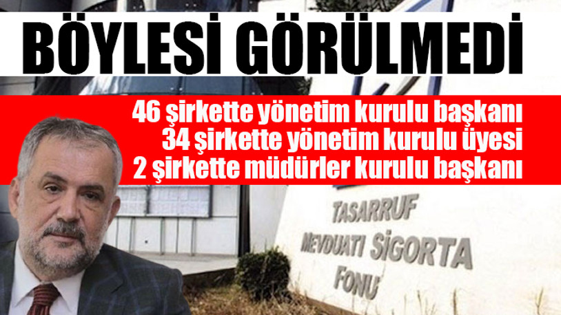 AKP’li TMSF Başkan Yardımcısının 82 şirkette görevli olduğu ortaya çıktı 