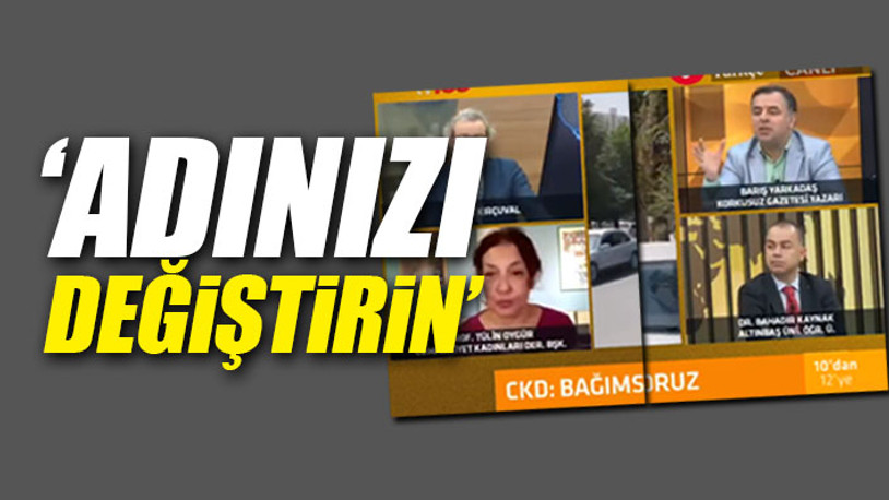 Barış Yarkadaş ile CKD Başkanı Oygür arasında canlı yayında "Taliban" tartışması 