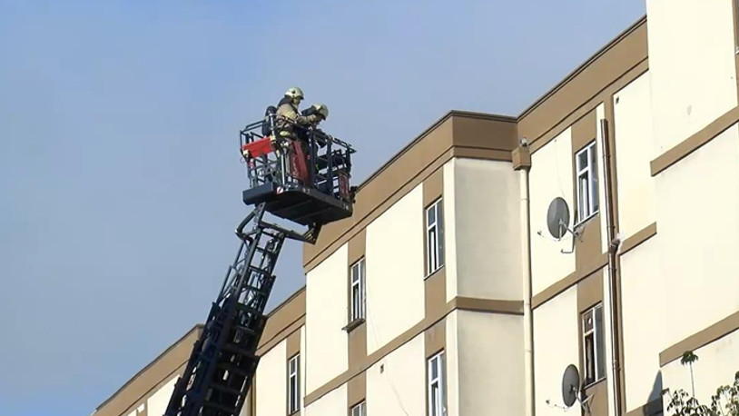 Başakşehir'de sanayi sitesinde yangın