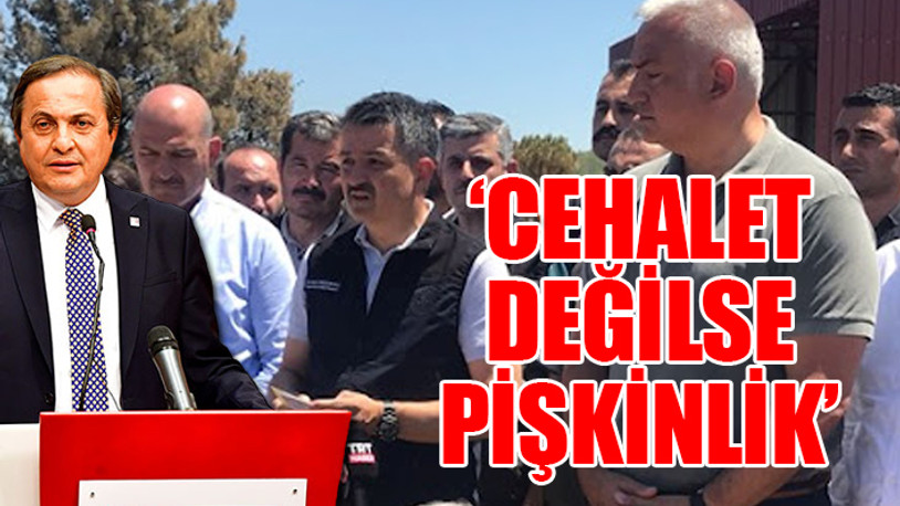 CHP'li Torun'dan Bakan Pakdemirli'ye tepki: En hayırlı açıklaması istifa olacak