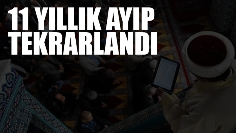 Diyanet'in 30 Ağustos hutbesinde Atatürk yine anılmadı