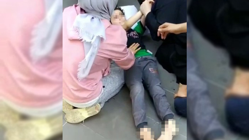 Lambayı kıran çocuk, annesinin korkusundan balkondan atladı