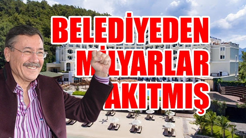 Marmaris'teki 7 yıldızlı lüks otelin altından Melih Gökçek çıktı