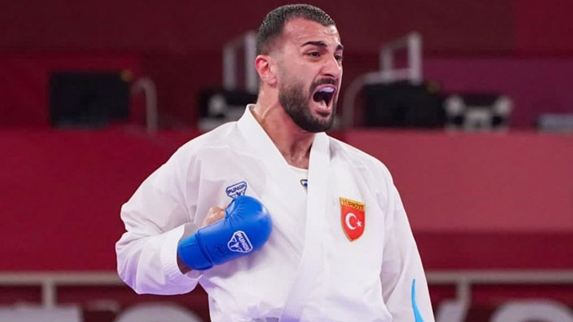 Milli karateci Uğur Aktaş'tan bronz madalya!