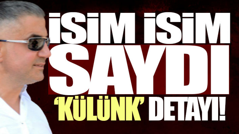 Sedat Peker'den AKP-FETÖ arasında 'mahrem görüşme' iddiası!