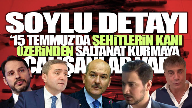Sedat Peker'in '15 Temmuz' iddiaları ile ilgili Berat Albayrak'ı işaret etti: İfade verdi!