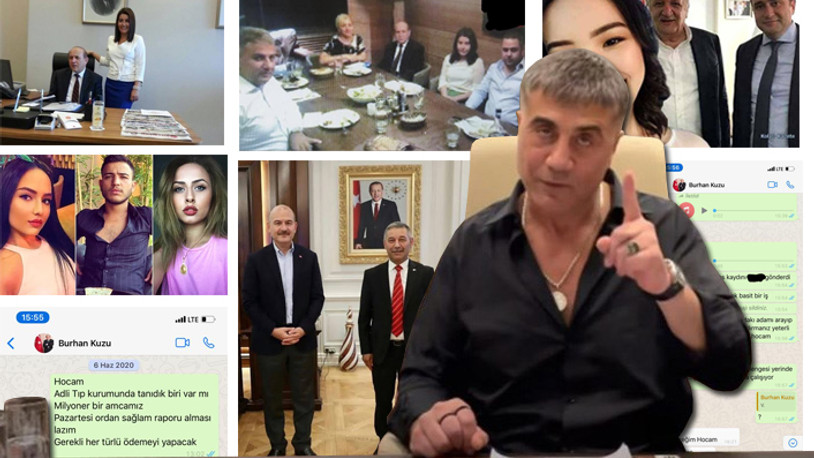 Sedat Peker; telefon kayıtlarını, whatsapp yazışmalarını yayınladı