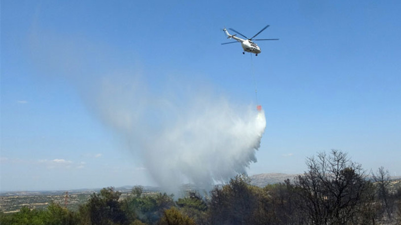 Tavaklı'da 1 ayda 9'uncu kez orman yangını çıktı