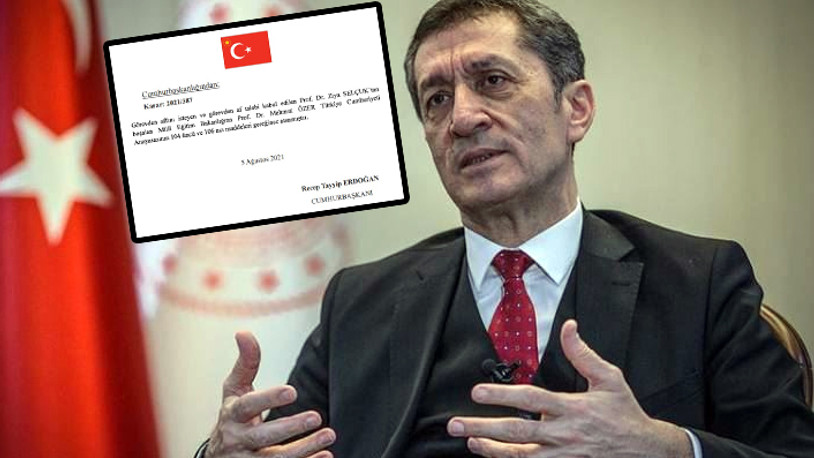 Ziya Selçuk istifa etti; yeni Bakan Mahmut Özer oldu